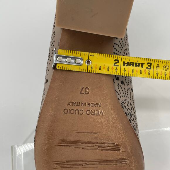 New Sundance Women's Penelope Bootie Sandals, Floral Cut-Out, Sz 37 Comfort Boho - Picture 15 of 15